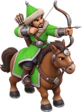 Arquero a caballo